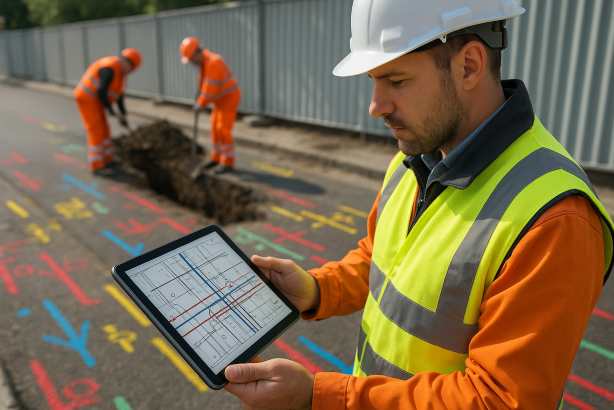 Chantier en action - AIPR Encadrant