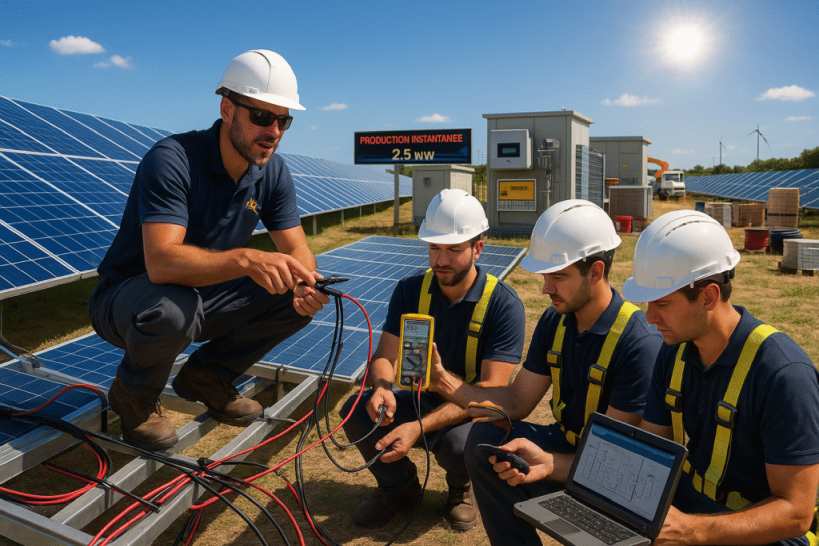 Formation Champs Photovoltaïque