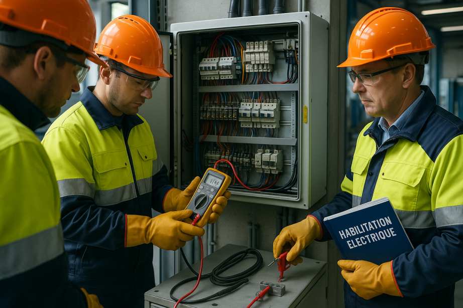 Formation Habilitation Électrique – B1V, B2V, BR, BC, H1V, H2V, HC