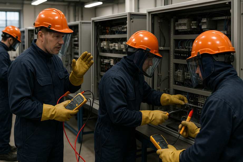 Formation Habilitations Électriques B1V, B2V, BR, BC2