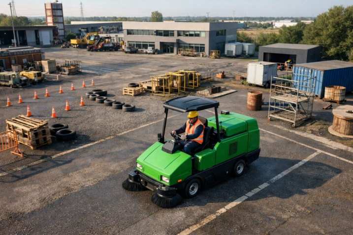 Formation balayeuse autoportée
