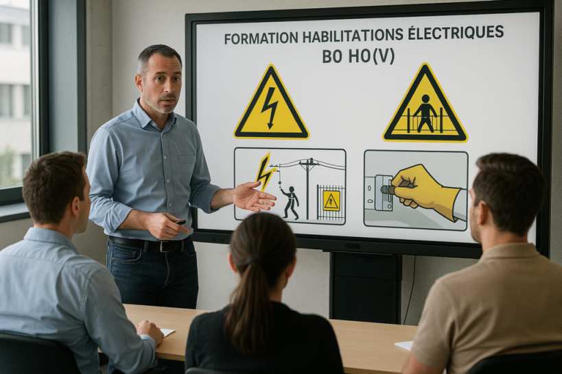 Formation habilitations électriques B0 et H0